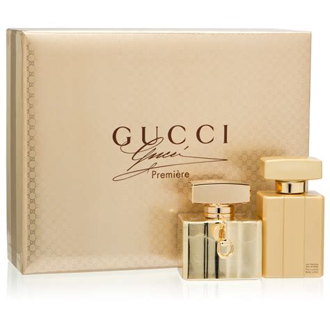 gucci fragrance gift set|gucci premiere perfume gift set.